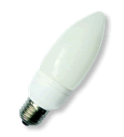 CFL Žarnica - E27 Candle